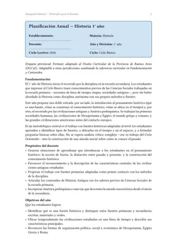 Página interior del Megapack Historia Lista